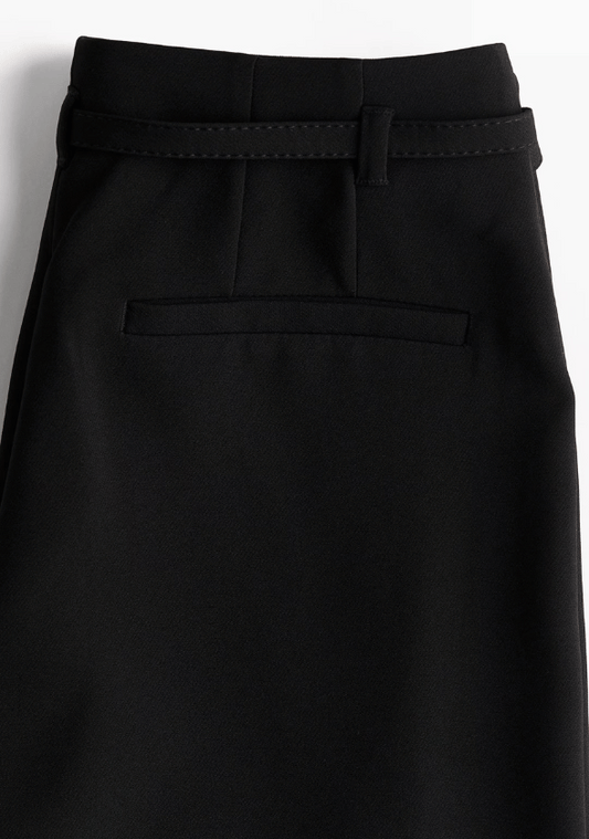 Za_ra Essential Belted Trousers